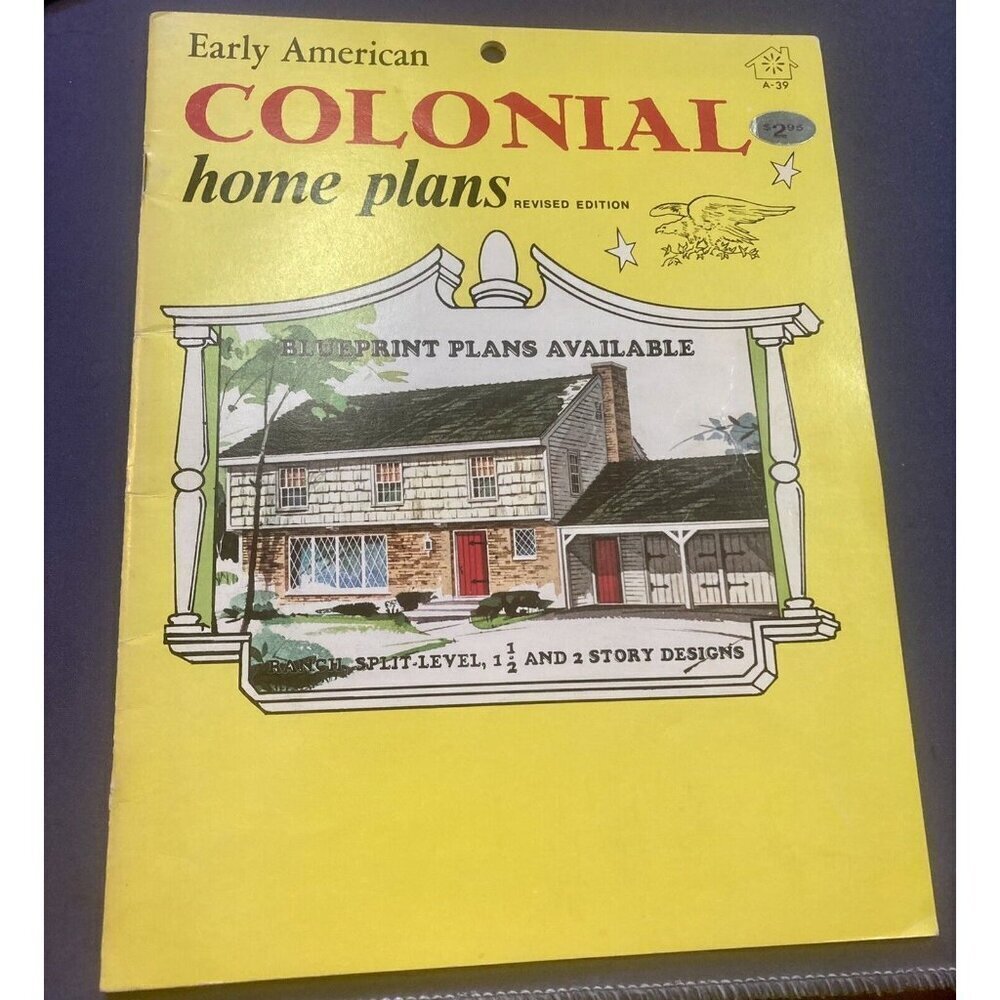 Colonial Home Design/Layouts Book